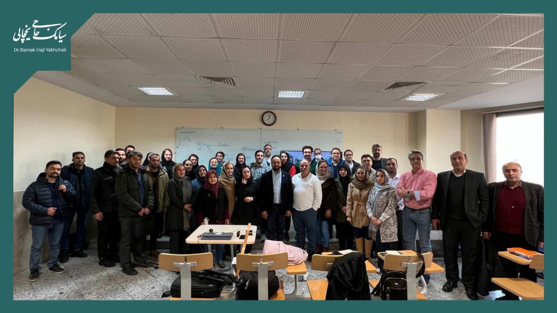 کلاس مدیریت پروژه، دانشکده فنی دانشگاه تهران، دی ماه 1403