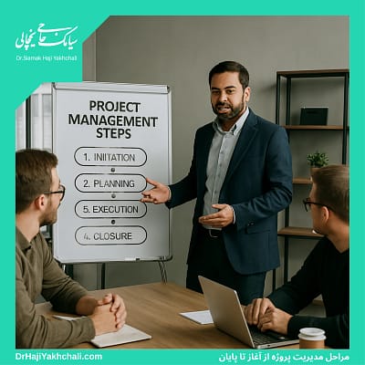 مراحل مدیریت پروژه از آغاز تا پایان