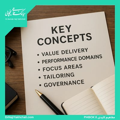 مفاهیم کلیدی PMBOK 8